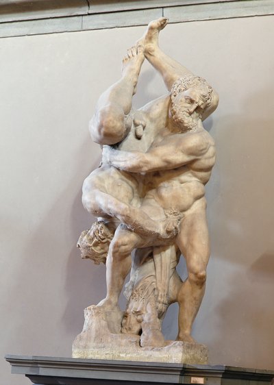 Ercole e Diomede, c.1560 (marmo) da Vincenzo di Raffaello de