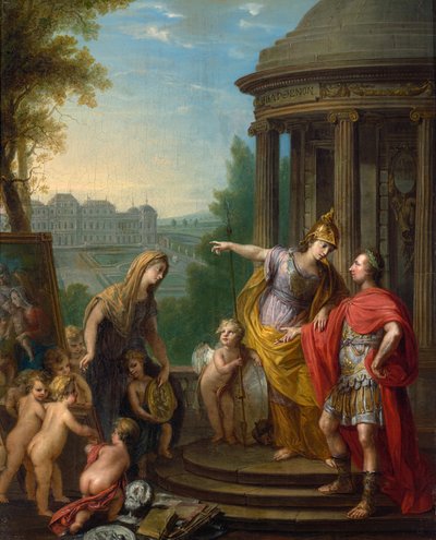 Allegoria del trasferimento della galleria imperiale al Belvedere da Vinzenz Fischer