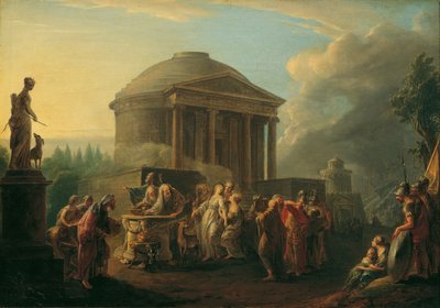 Il sacrificio di Ifigenia da Vinzenz Fischer