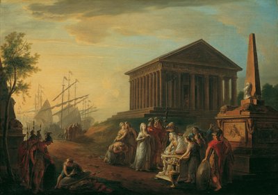 Il sacrificio di Polissena da Vinzenz Fischer