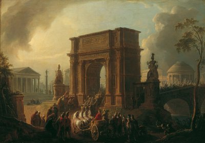 Trionfo di un generale attraverso l