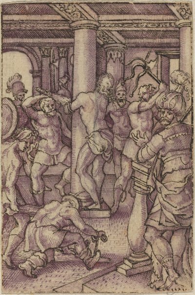 Cristo alla colonna da Virgil Solis