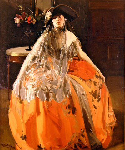 Ritratto di una donna da Virgilio Constantini