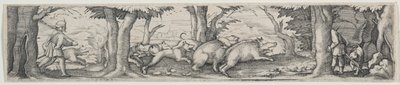 Caccia al Cinghiale da Virgilius Solis