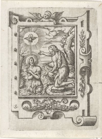 Il battesimo di Cristo da Virgilius Solis
