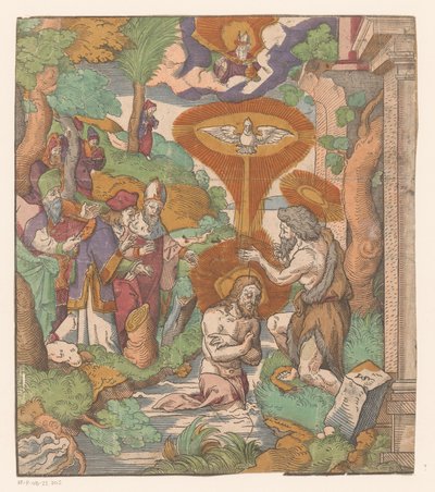 Battesimo di Cristo da Virgilius Solis