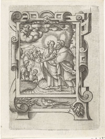 Esodo dei discepoli da Virgilius Solis
