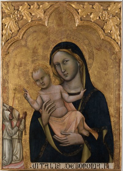 Vergine dei Flagellanti, ca 1350 da Vitale da Bologna