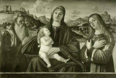 Carpaccio - Maria con il bambino e due santi, Ident. n. 14 da Vittore Carpaccio