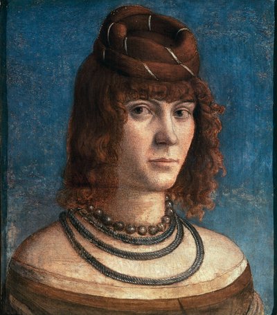 Ritratto di cortigiana di Vittore Carpaccio (circa 1465-1525 o 1526) da Vittore Carpaccio