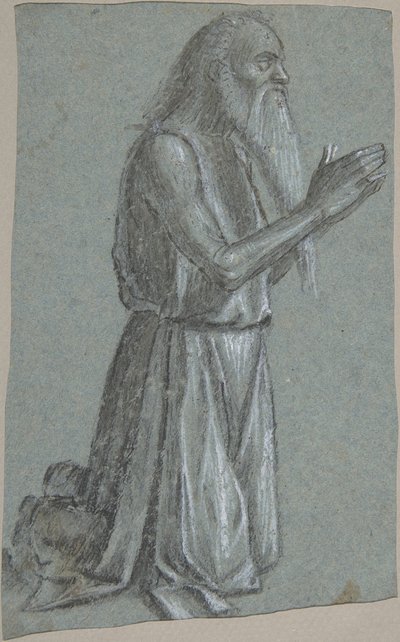 San Girolamo (recto), Soldato con una lancia (verso) da Vittore Carpaccio