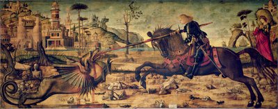 San Giorgio che uccide il drago, 1502-07 da Vittore Carpaccio