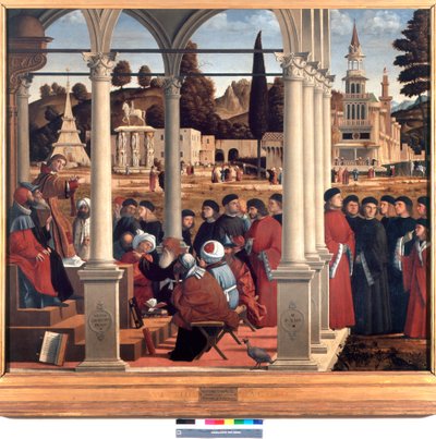 Disputa di Santo Stefano con gli anziani del Sinedrio da Vittore Carpaccio