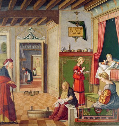La Nascita della Vergine da Vittore Carpaccio