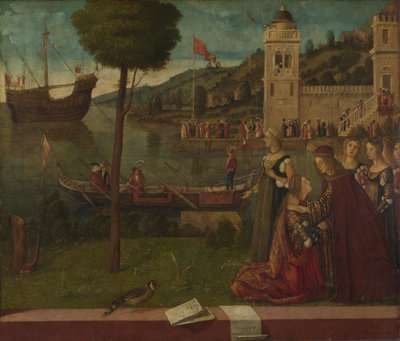 La partenza di Ceyx da Vittore Carpaccio