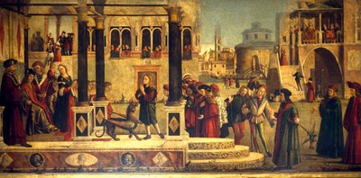 Il miracolo di San Trifonio da Vittore Carpaccio