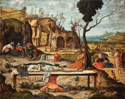 La preparazione della tomba di Cristo da Vittore Carpaccio