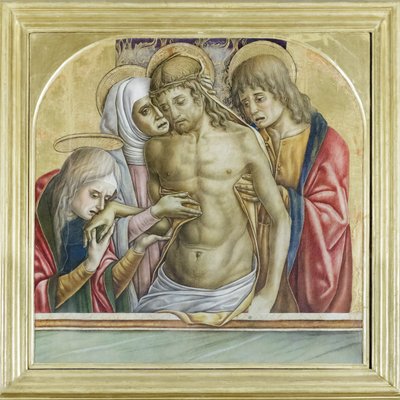 Pietà, cappella della famiglia Ricci da Vittore Crivelli