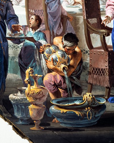 Nozze di Cana, (dettaglio) da Vittorio Maria Bigari