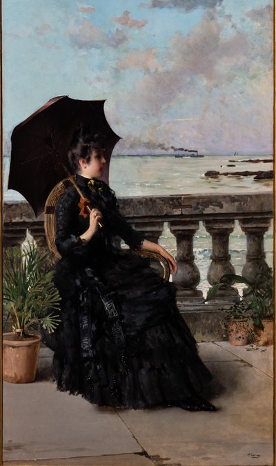 Sulla Terrazza Mascagni da Vittorio Matteo Corcos