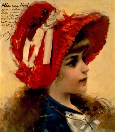Ritratto di Nini di Vittorio Matteo Corcos da Vittorio Matteo Corcos