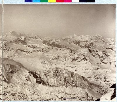 Panorama delle Alpi da Vittorio Sella