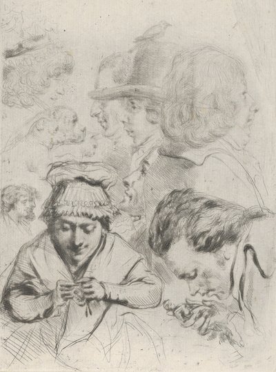 Le Citoyen Aubourg, Mme Aubourg e la loro famiglia da Vivant Denon