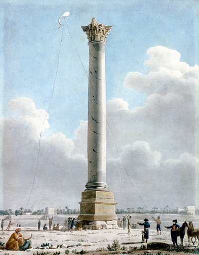 Colonna di Pompeo, Alessandria 1798 da Vivant Denon