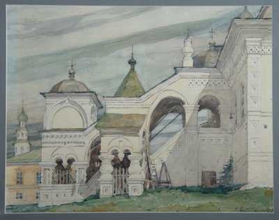 La Chiesa della Trinità a Solikamsk, 1909 da Vladimir Alexandrovich Plotnikov