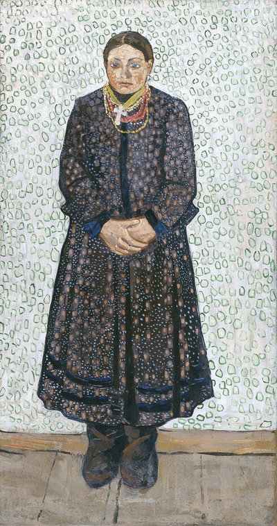Contadina ucraina, 1910-1911 da Vladimir Davidovich Burliuk