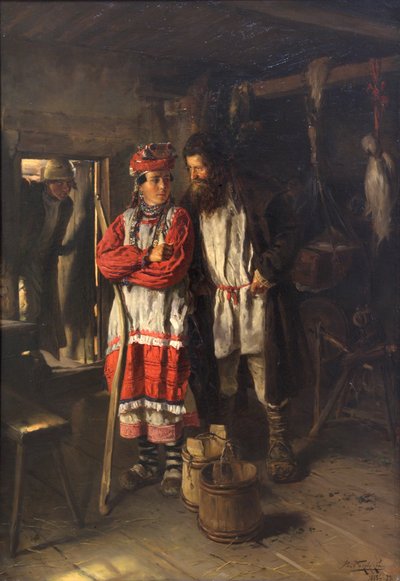 Suocero, 1888 da Vladimir Egorovic Makovsky