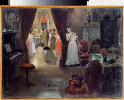 La benedizione di un bordello da Vladimir Egorovic Makovsky