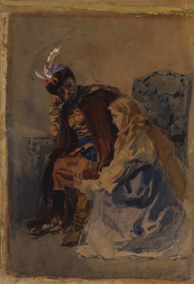 Mazepa con Maria da Vladimir Egorovic Makovsky