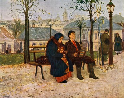Sul Boulevard da Vladimir Egorovic Makovsky