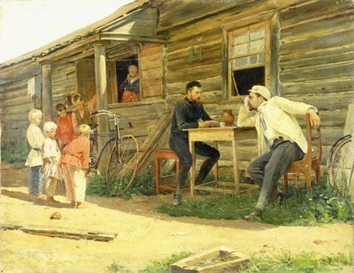 La bicicletta da Vladimir Egorovic Makovsky