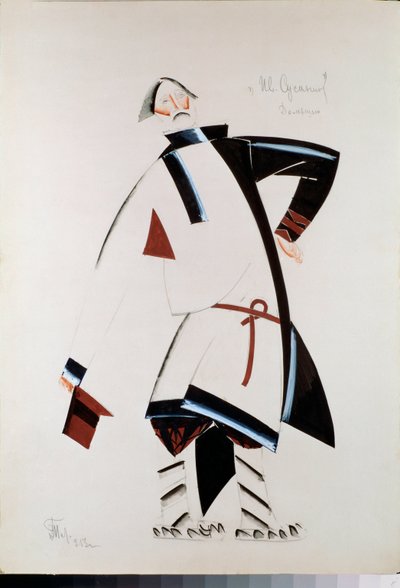Bogdan Sobinin, costume preparatorio per l