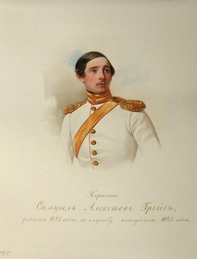 Ritratto di Samuil Alexeyevich Greig (dall