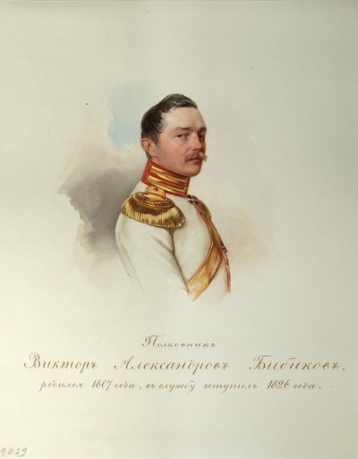 Ritratto di Viktor Alexandrovich Bibikov (dall