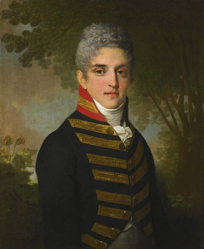 Ritratto di Ardalion Petrovich Novosiltsev, 1807 da Vladimir Lukich Borovikovsky