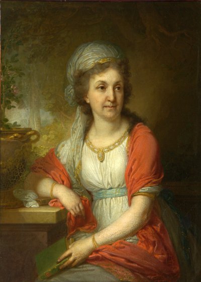 Ritratto della contessa Yekaterina Alexeyevna Musina-Pushkina da Vladimir Lukich Borovikovsky