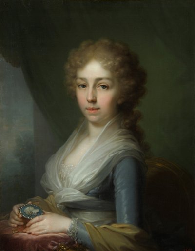 Ritratto della Granduchessa Elisabetta Alekseevna 1779-1826, 1795 da Vladimir Lukich Borovikovsky