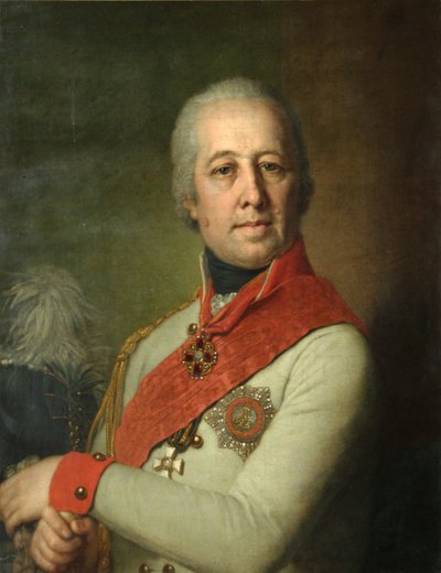 Ritratto di Ivan Petrovich Dunin, 1801 da Vladimir Lukich Borovikovsky