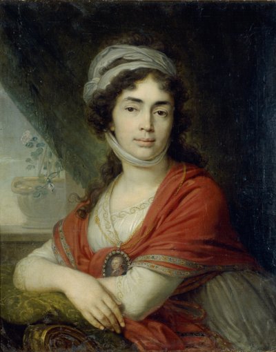 Ritratto di Maria Marfa Dmitrievna Dunina, nata Norova, 1799 da Vladimir Lukich Borovikovsky