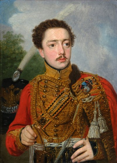 Ritratto di Pavel Semyonovich Masyukov, 1817 da Vladimir Lukich Borovikovsky