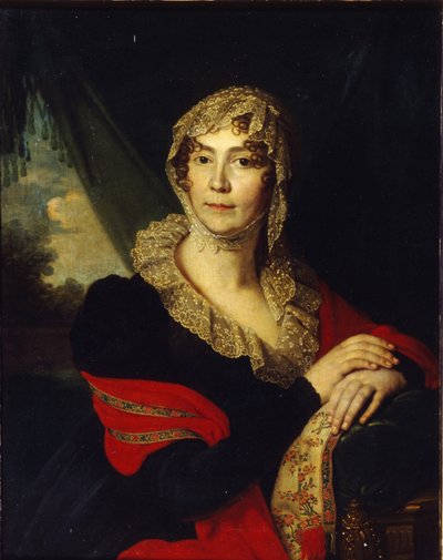 Ritratto della principessa Natalia Alexandrovna von Buxhoeveden, nata Alexeyeva da Vladimir Lukich Borovikovsky