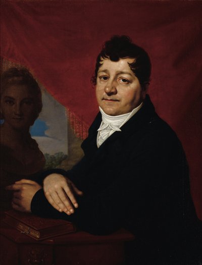 Ritratto di Sergei Savvich Yakovlev 1763-1818, c. 1810 da Vladimir Lukich Borovikovsky