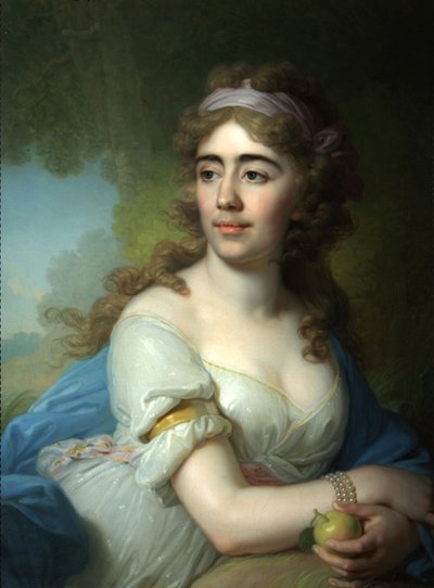 Ritratto di Skobeyeva, 1790s da Vladimir Lukich Borovikovsky