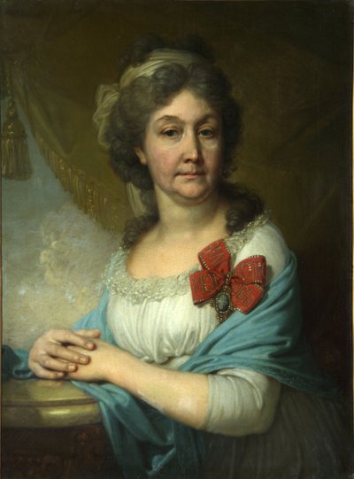 Ritratto della baronessa Varvara Vasilyeva da Vladimir Lukich Borovikovsky