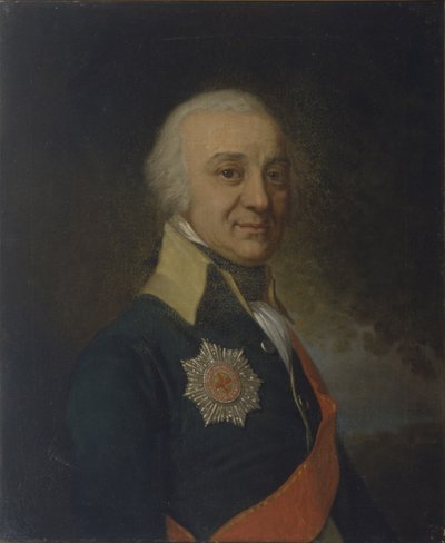Ritratto di Pavel Stepanovich Runich da Vladimir Lukich Borovikovsky