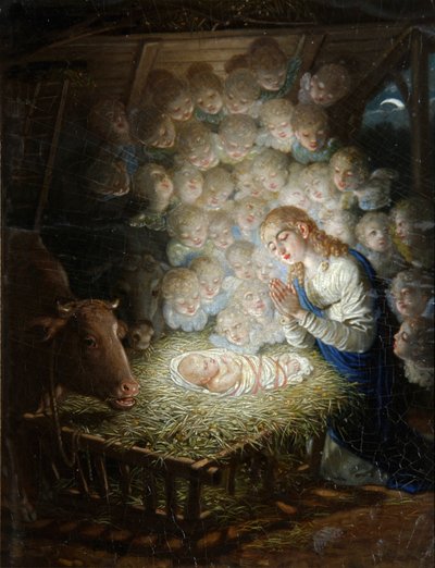 La Natività di Cristo da Vladimir Lukich Borovikovsky